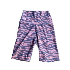 American Eagle Zebra Bike Shorts